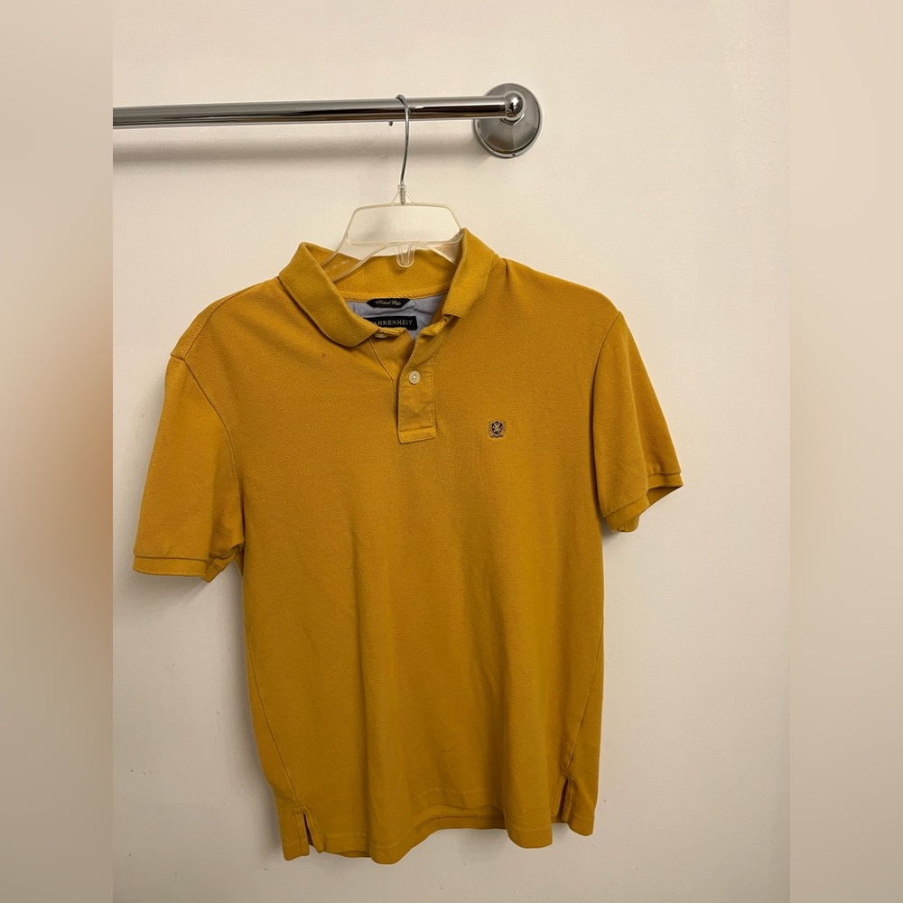 Mustard Fitted Polo